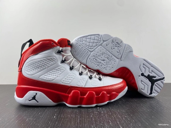 Cheap TBK 9 302370-160 Retro Gym Air Jordan Red White 0714
